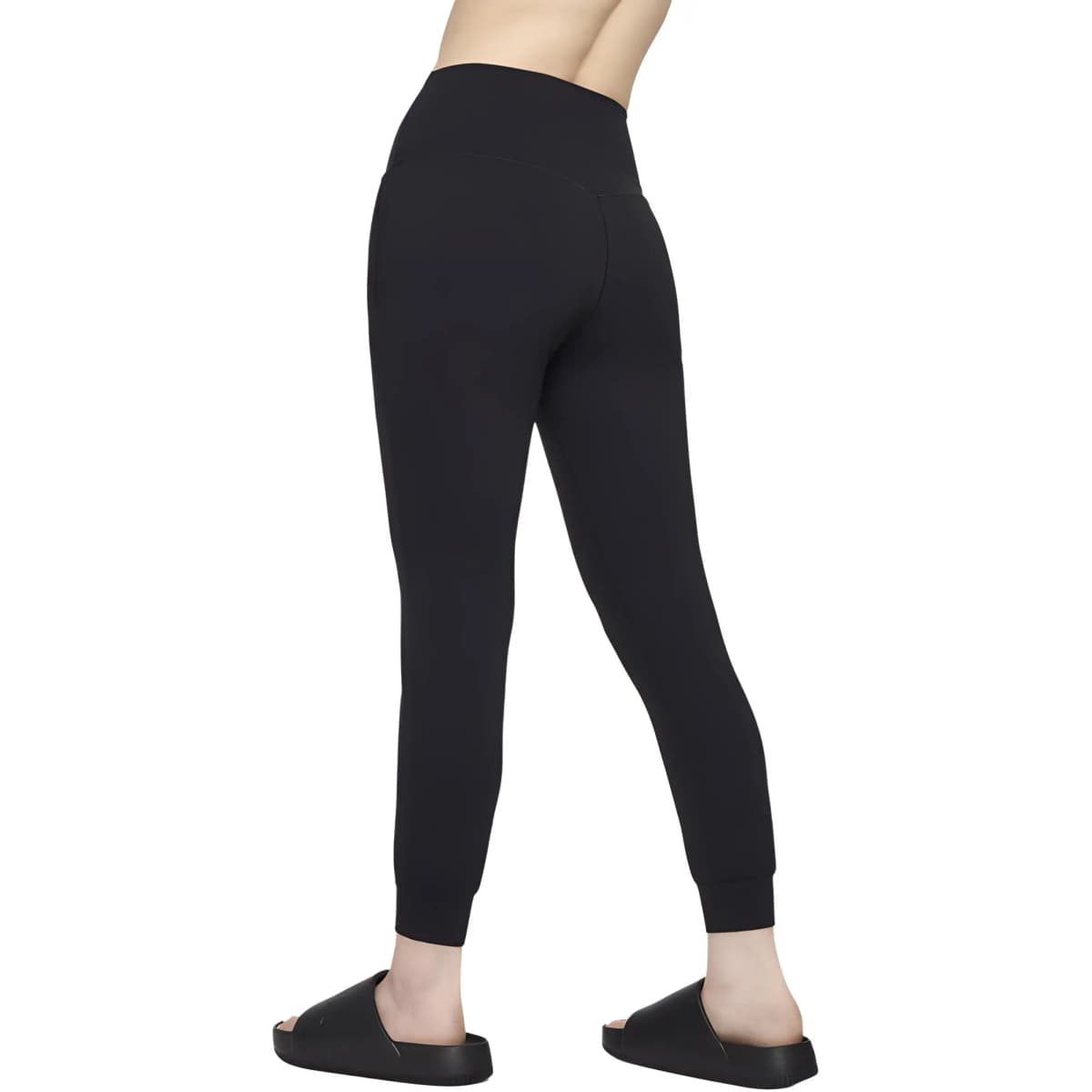 Nike Jogger Comfortable Slim Fit Elastic High-Waist Leggings Women's Black 2