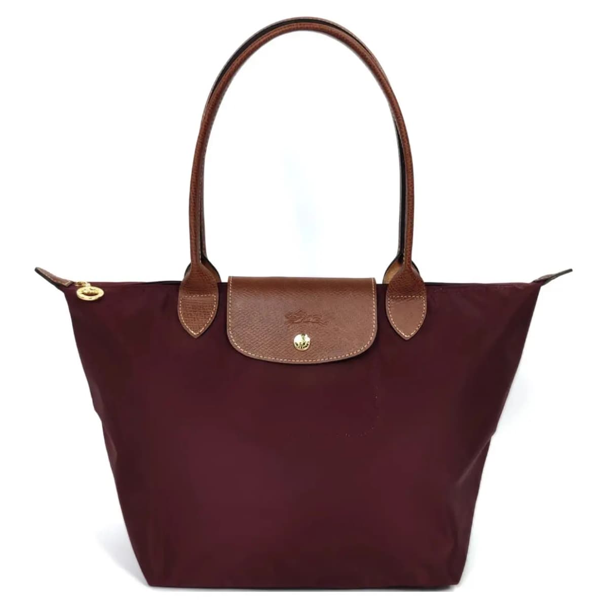 LONGCHAMP Le Pliage Canvas Çanta Qadın Bordo