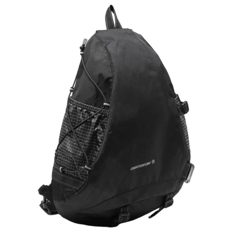 LiNing CF Series Reflektorlu Sinə Çantası Unisex Qara 3