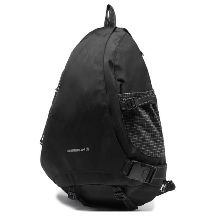 LiNing CF Series Reflektorlu Sinə Çantası Unisex Qara 2