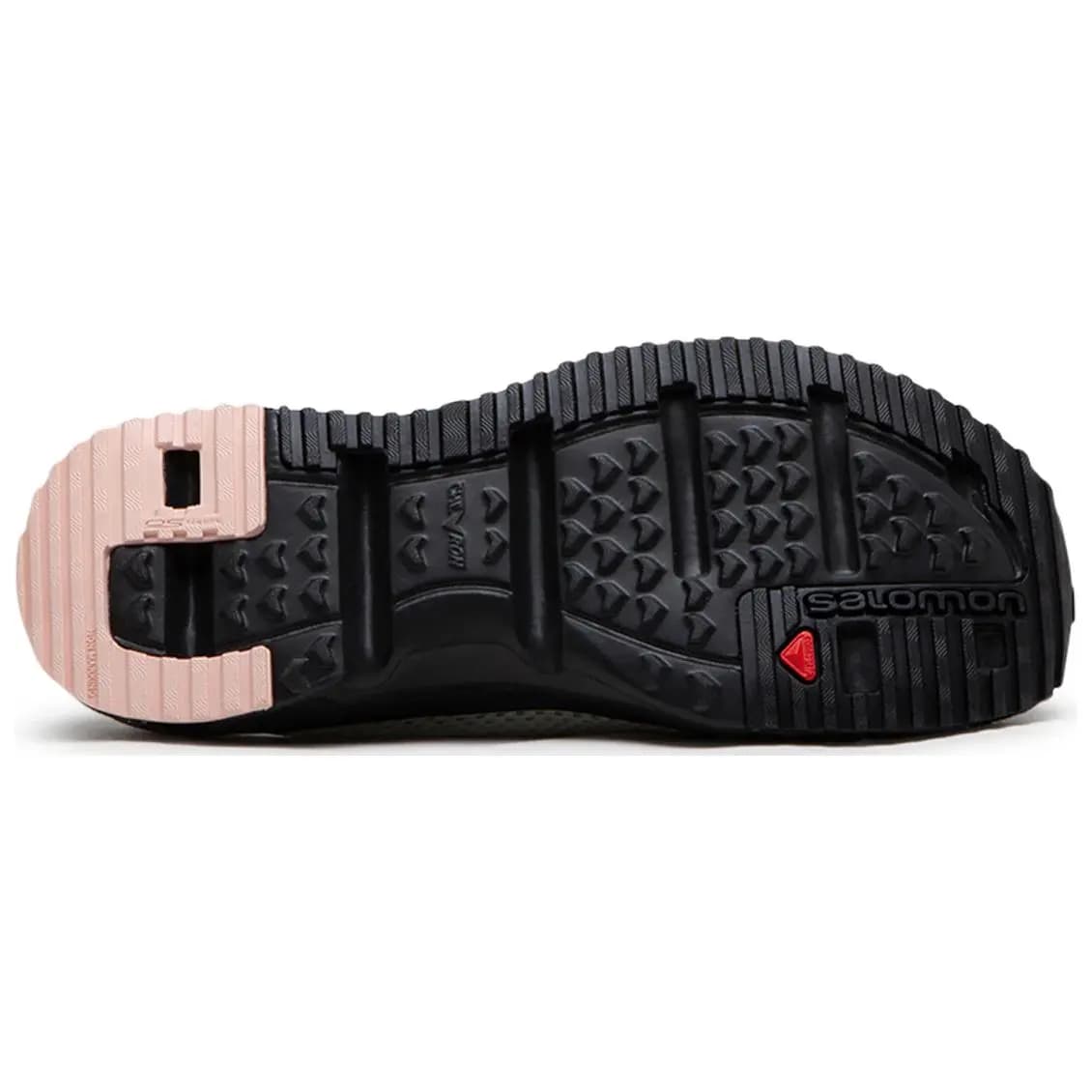 SALOMON RX Slide 3.0 Odor Resistant Slip Resistant Wrap toe Slippers Unisex Gray Black 4