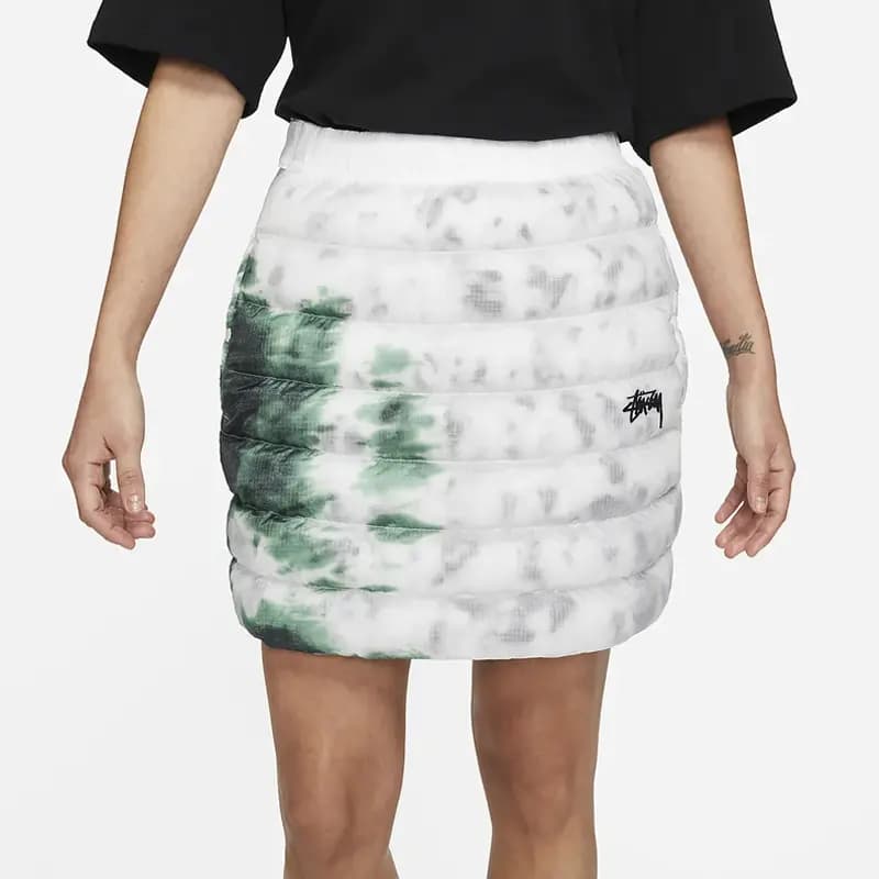 Nike X Stussy Casual Short Skirts Women's Gray 4