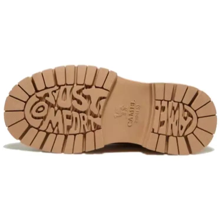 CAMEL Work Boots Women's Low-Top Desert Yellow/Coffee 5