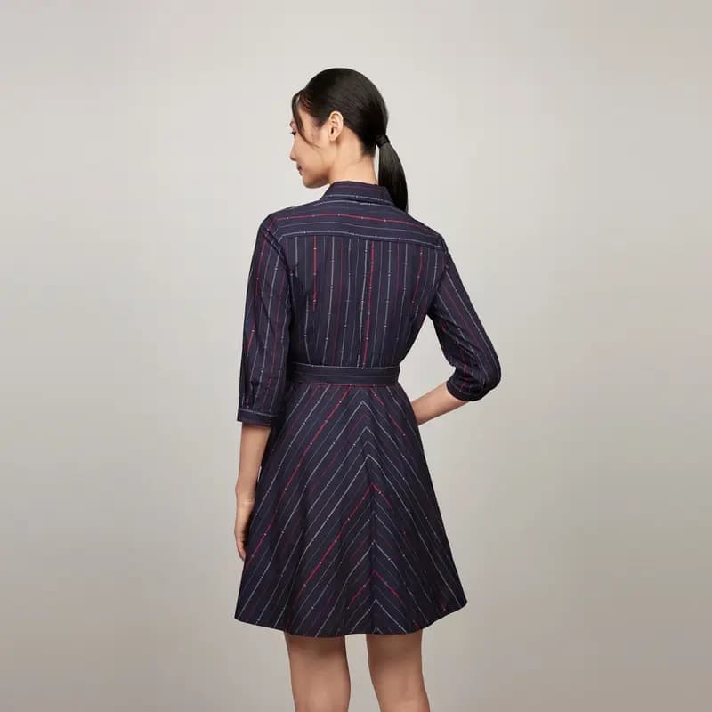 Tommy Hilfiger Qadın Uzunqol Donu 4
