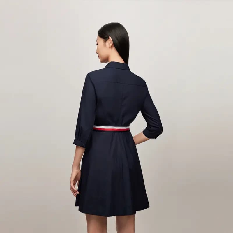 Tommy Hilfiger Qadın Uzunqol Donu 9
