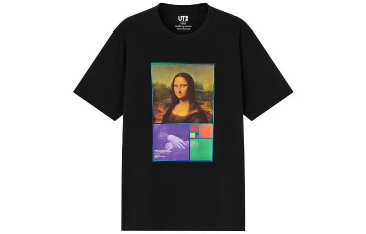 UNIQLO x Louvre Museum UT Köynək Unisex Qara
