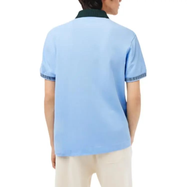 LACOSTE Kişi Qısaqol Polo Köynəyi Mavi 3