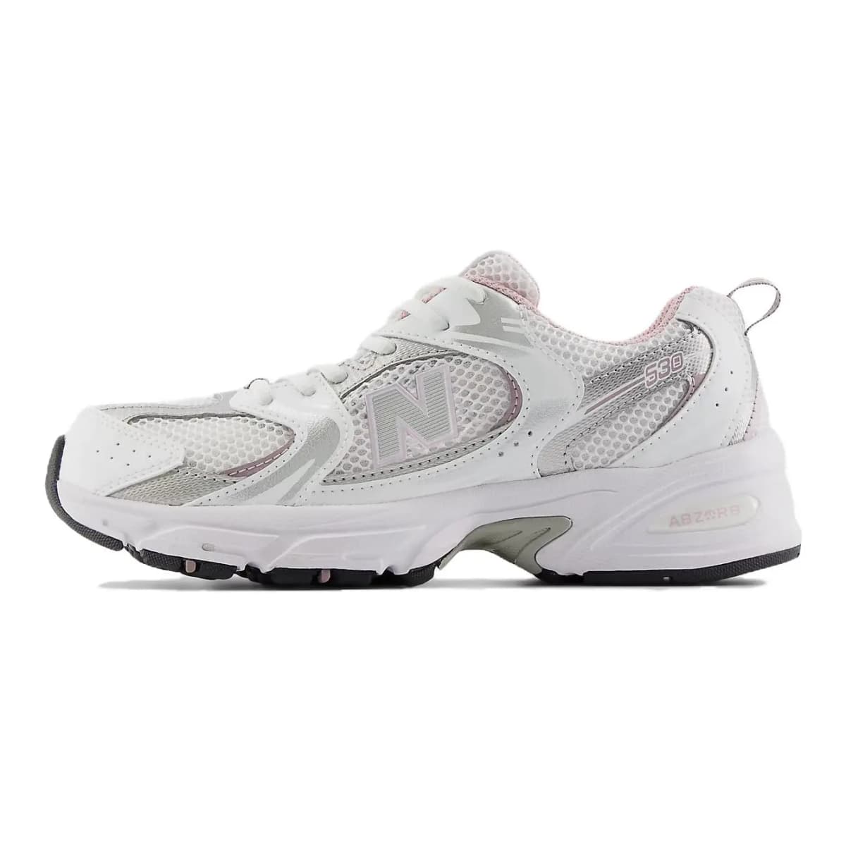 New Balance NB 530 Low-Top Uşaq Qaçış Ayaqqabısı Ağ/Çəhrayı