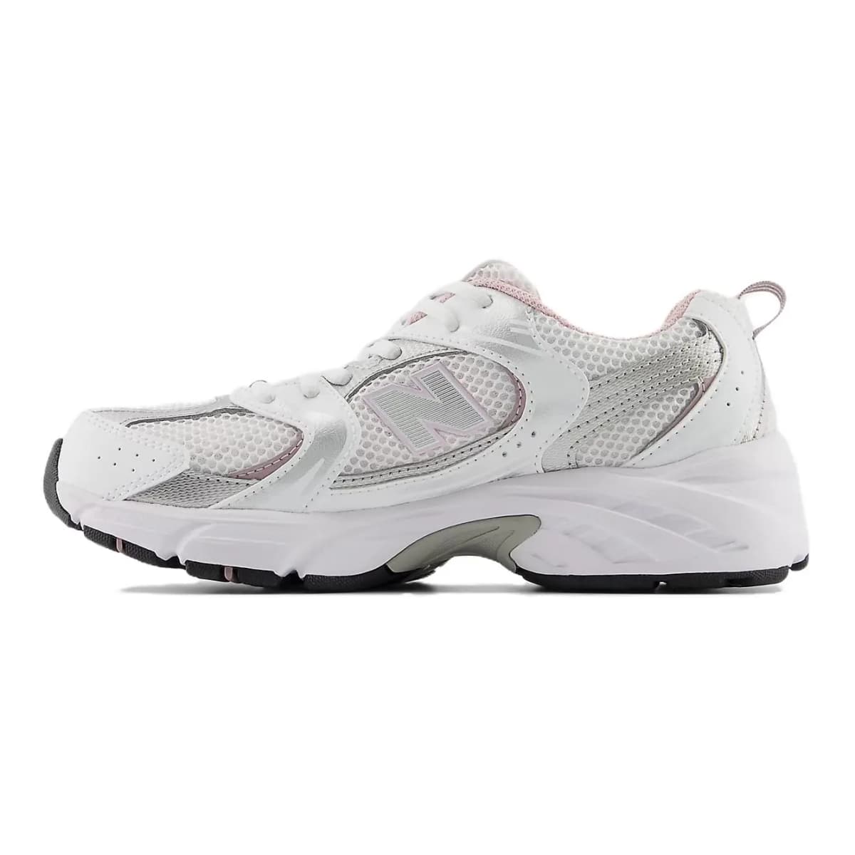 New Balance NB 530 Low-Top Uşaq Qaçış Ayaqqabısı Ağ/Çəhrayı 3