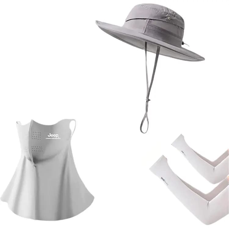 Jeep Günəşdən Qoruyucu Şlyapa Dəsti Unisex 5