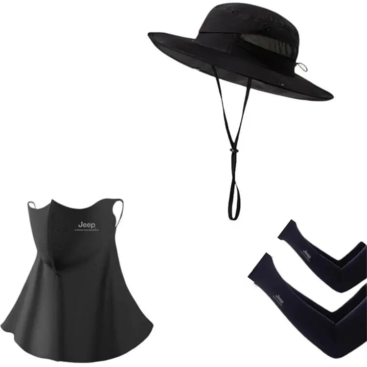 Jeep Günəşdən Qoruyucu Şlyapa Dəsti Unisex 6