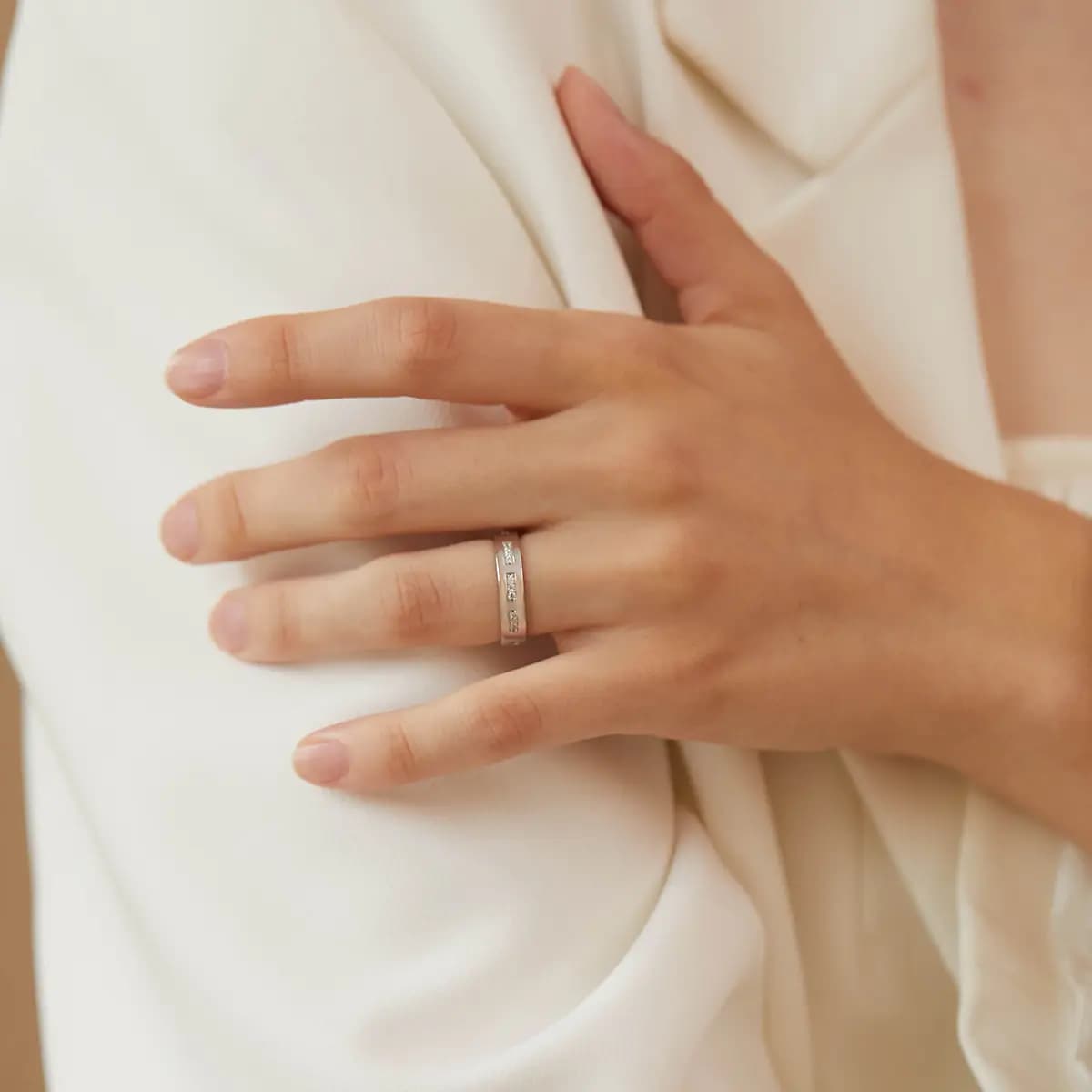 Apm Monaco MORSE CODE Rings Unisex 8