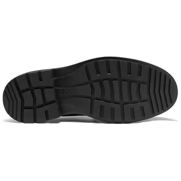 ecco Urban Oslo Cowhide Leather Perforated Comfort Dress Shoes Men's Black 6