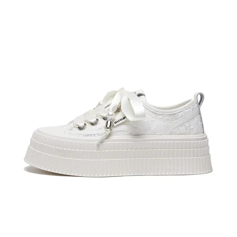 Bull Charm Qadın Espadril Ağ