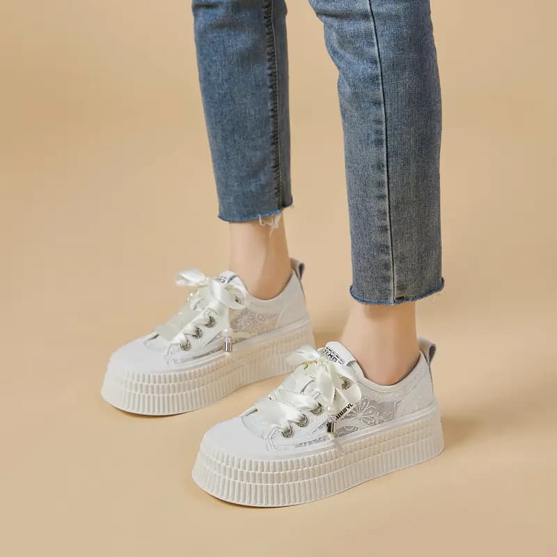 Bull Charm Qadın Espadril Ağ 5