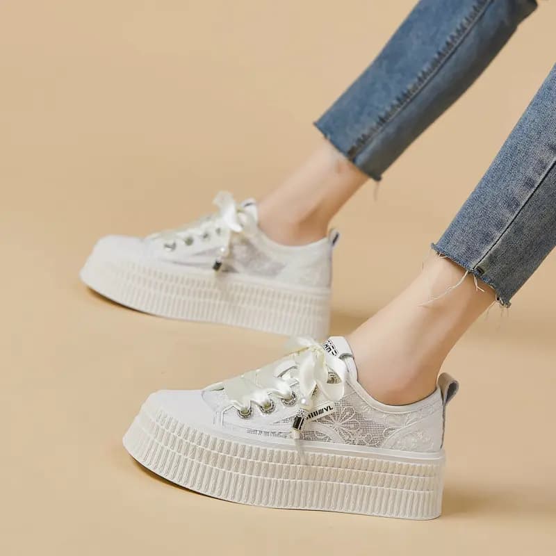 Bull Charm Qadın Espadril Ağ 2