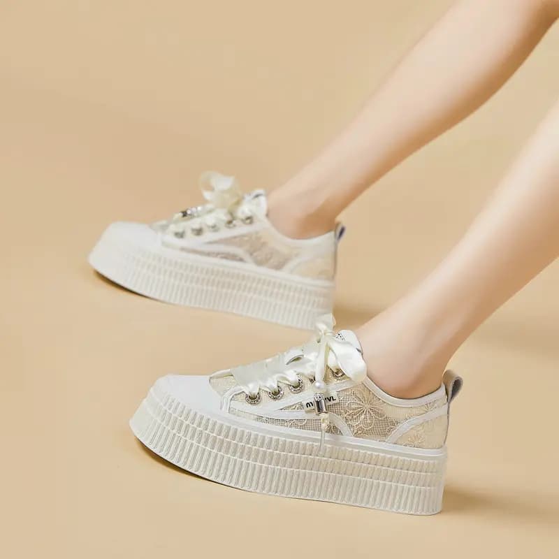 Bull Charm Qadın Espadril Ağ 8