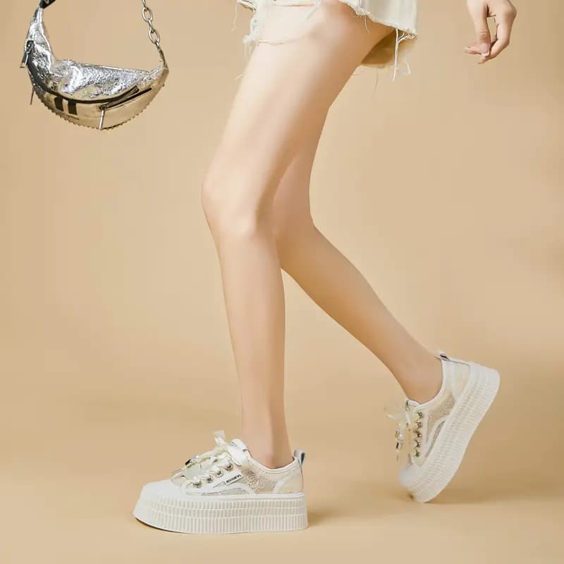 Bull Charm Qadın Espadril Ağ 10