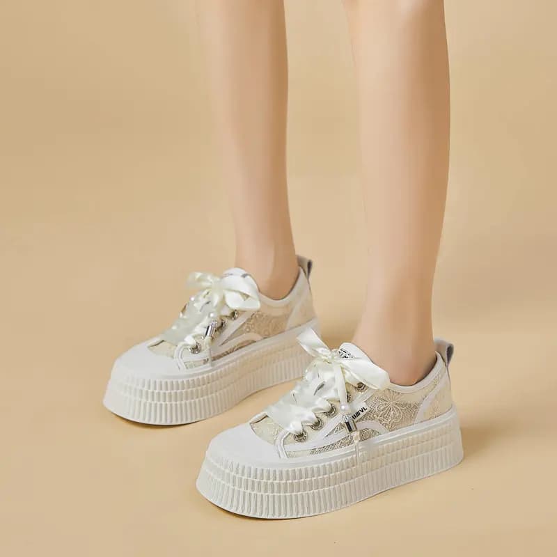 Bull Charm Qadın Espadril Ağ 12