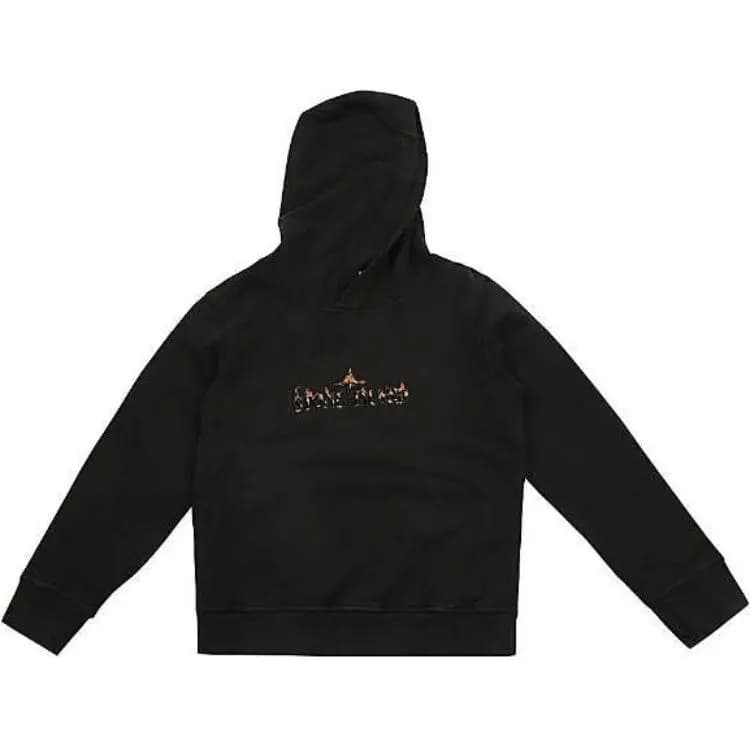 STONE ISLAND Sweatshirt Black Kids'