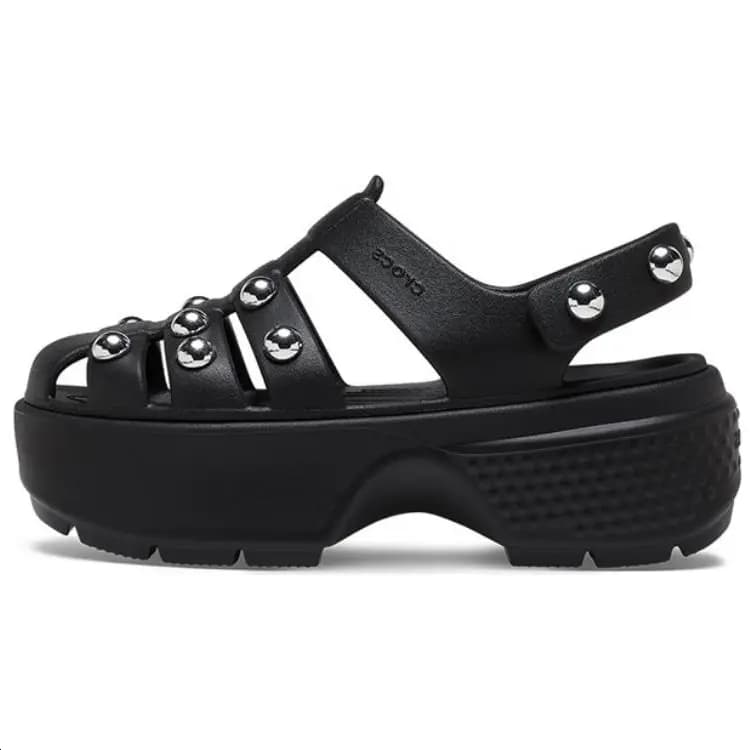 Crocs Roman Sandals 5.5cm Women's Black