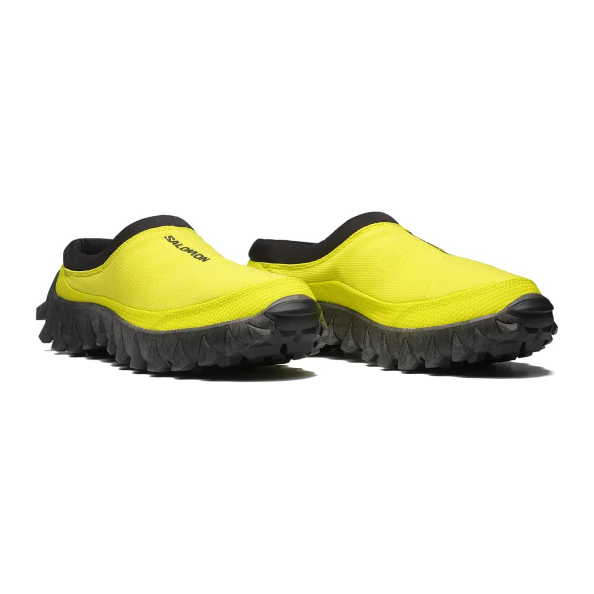 SALOMON SNOWCLOG Abrasion-Resistant Slip-Resistant Wrap-toe Slippers Unisex Yellow Green 4
