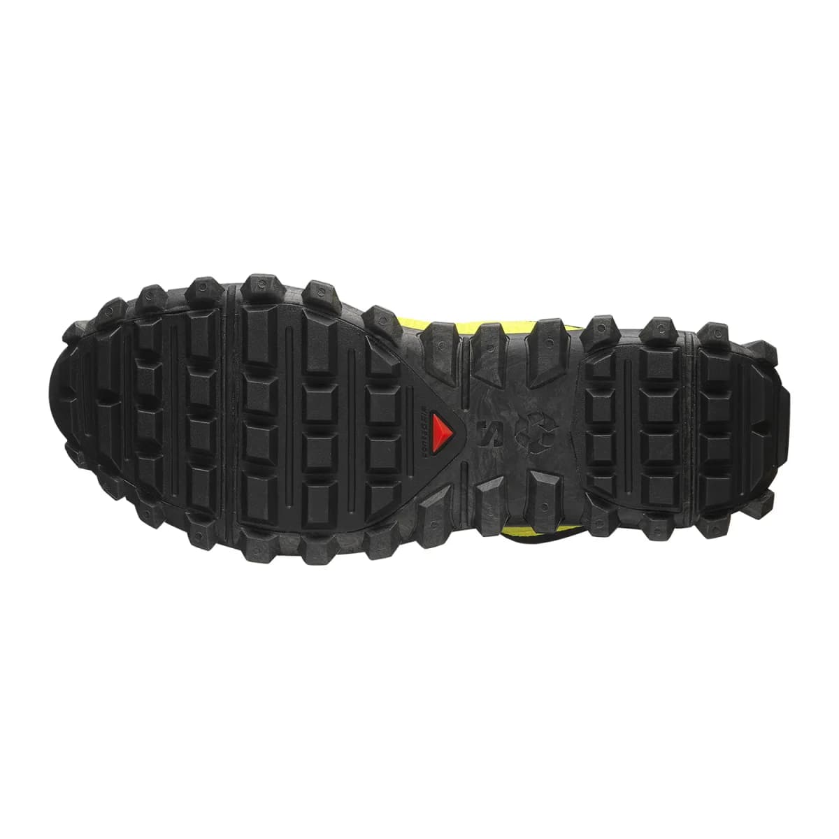 SALOMON SNOWCLOG Abrasion-Resistant Slip-Resistant Wrap-toe Slippers Unisex Yellow Green