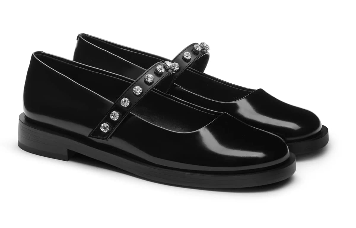 CHARLES&KEITH Qadın Mary Jane Ayaqqabısı 2.5sm 2