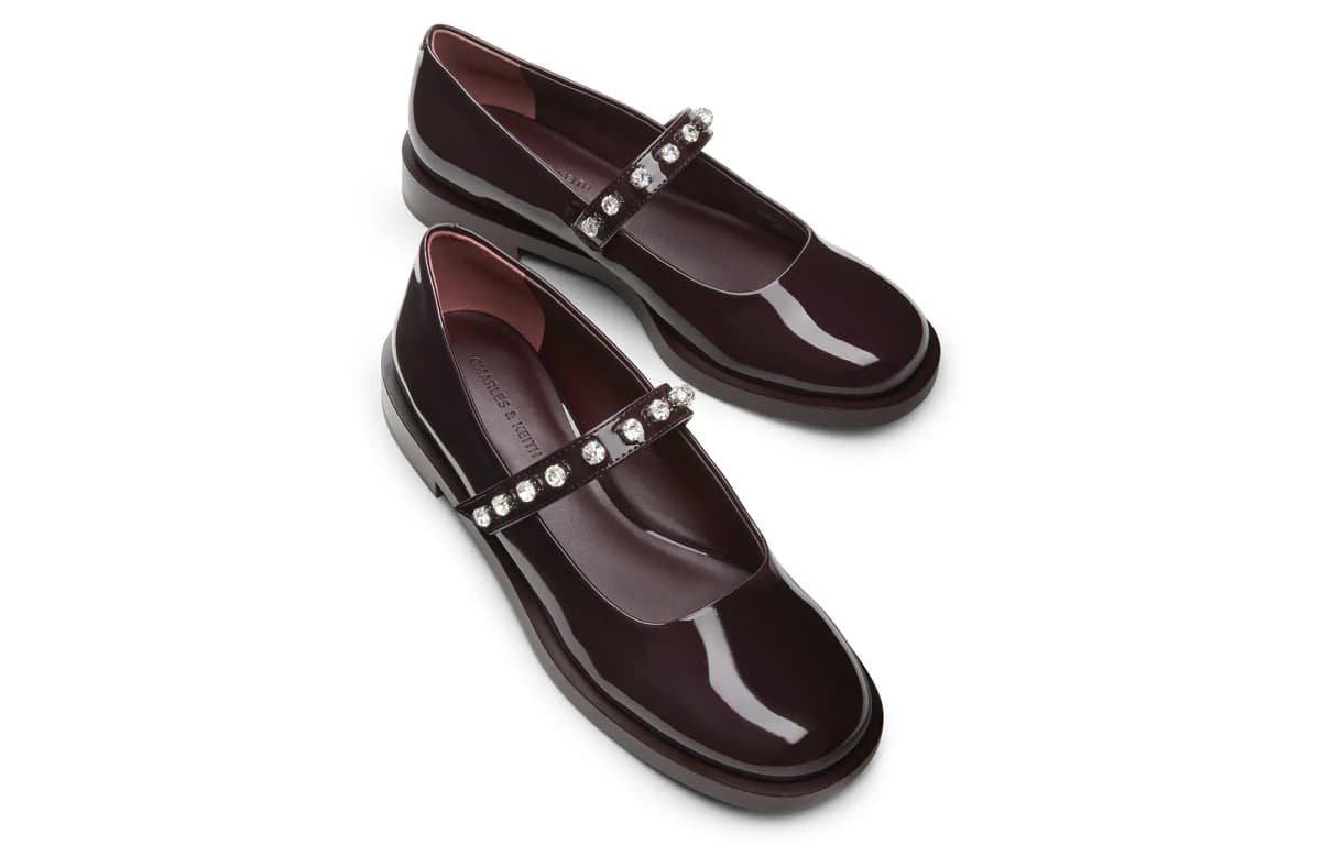 CHARLES&KEITH Qadın Mary Jane Ayaqqabısı 2.5sm 7