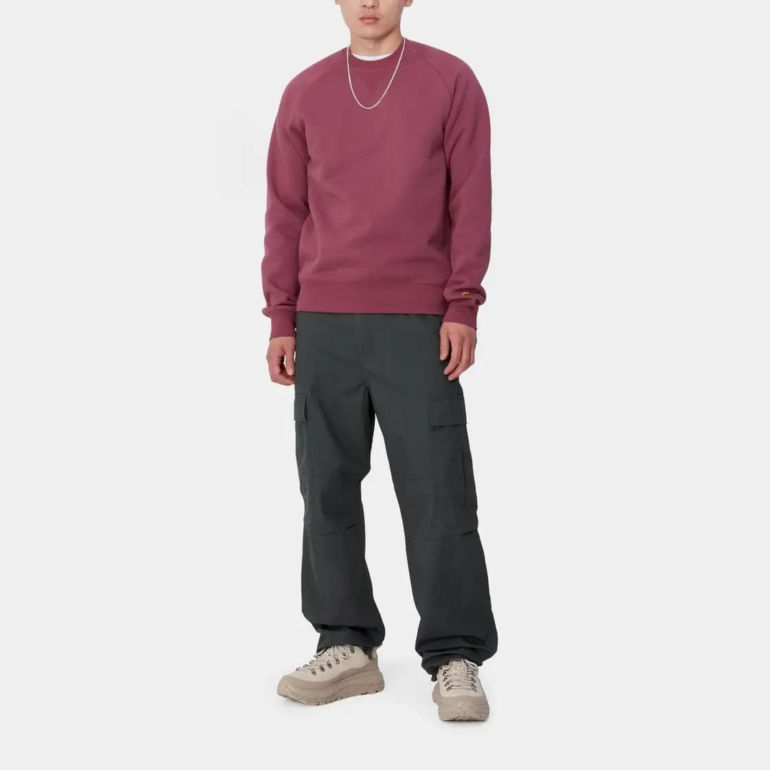 Carhartt WIP FW24 Regular Cargo Kişi Şalvarı Graphite 3