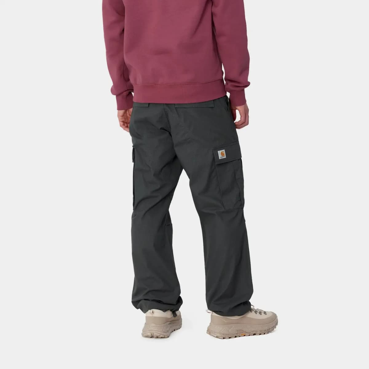 Carhartt WIP FW24 Regular Cargo Kişi Şalvarı Graphite 5