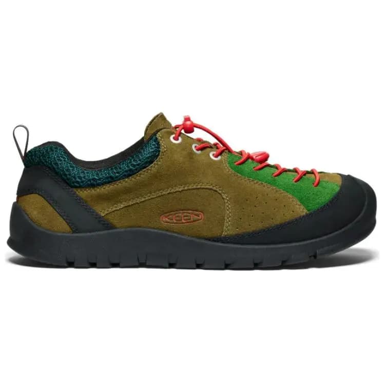 KEEN Jasper Rocks Kişi Outdoor Ayaqqabısı Tünd Yaşıl/Qara 2