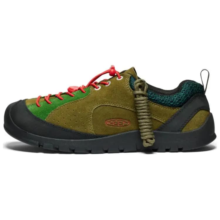 KEEN Jasper Rocks Kişi Outdoor Ayaqqabısı Tünd Yaşıl/Qara