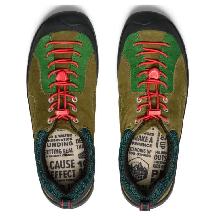 KEEN Jasper Rocks Kişi Outdoor Ayaqqabısı Tünd Yaşıl/Qara 4