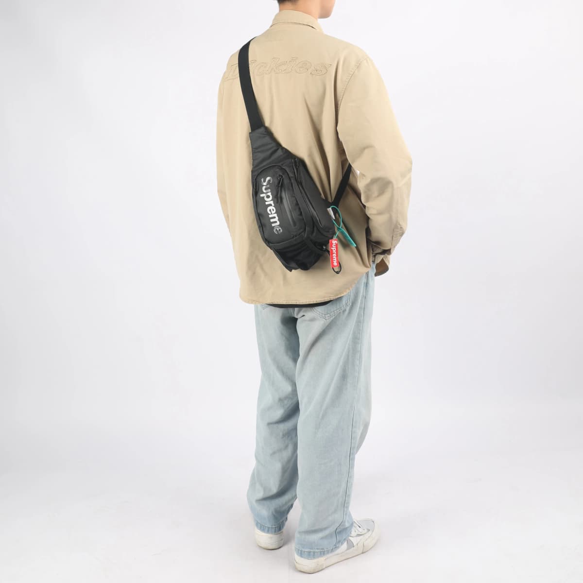 Supreme Polyester Shoulder Bag, Crossbody Bag, Fanny Pack, Sling Bag Regular Unisex Multicolor
