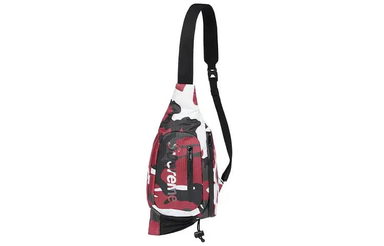 Supreme Polyester Shoulder Bag, Crossbody Bag, Fanny Pack, Sling Bag Regular Unisex Multicolor 6