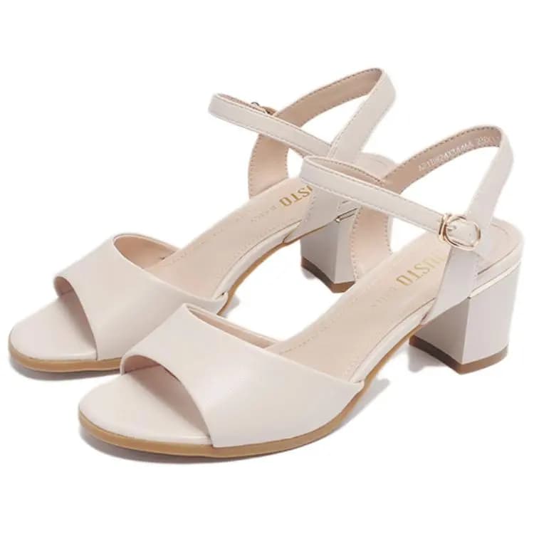 DUSTO PU One-Strap Sandal Qadın 4