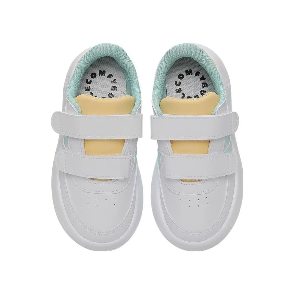 Adidas BREAKNET 2.0 Uşaq İdman Ayaqqabısı Ağ 3