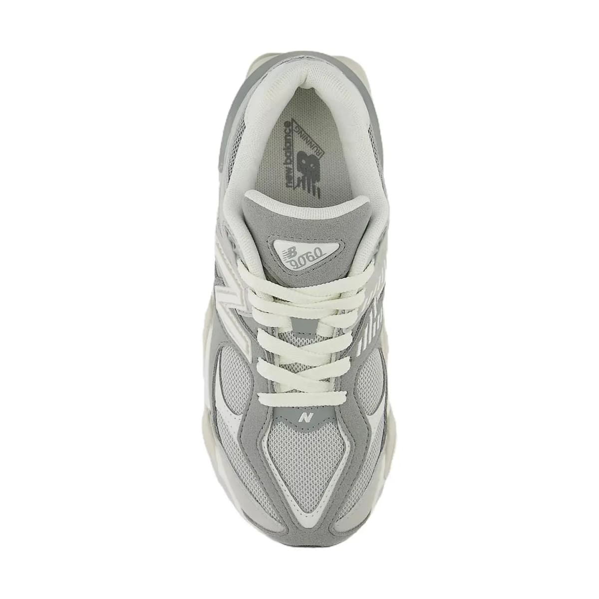 New Balance NB 9060 İdman Ayaqqabısı Uşaq Boz/Ağ 5