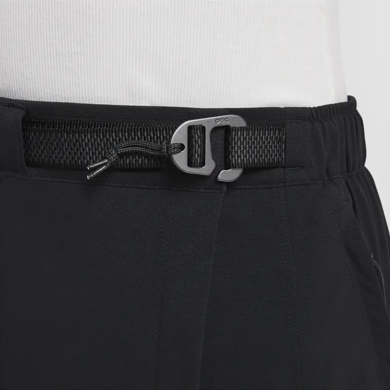 Nike SNOWGRASS Casual Long Skirts Women's Black 5