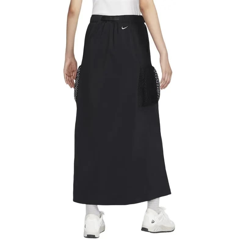 Nike SNOWGRASS Casual Long Skirts Women's Black 2
