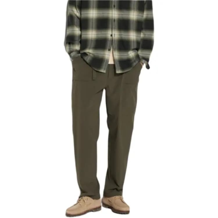 UNIQLO Kişi Şalvarı Tünd Zeytun 3