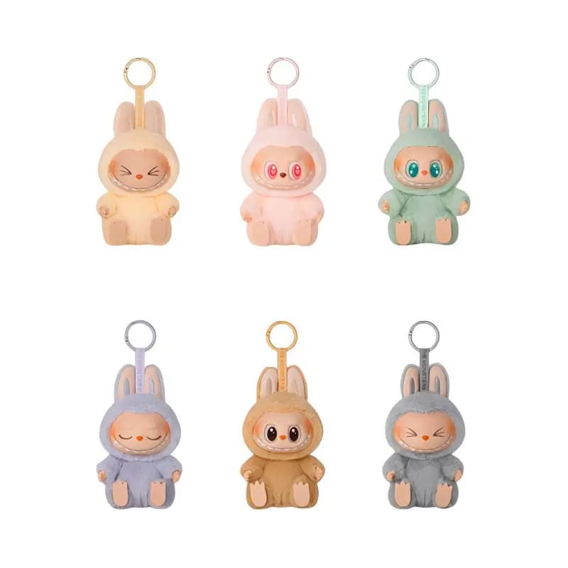 POP MART Labubu THEMONSTERS Sit-Down Party Vinyl Plush Mystery Box Blind Box Products Single Mystery Box/Full Box 6 Pcs 4