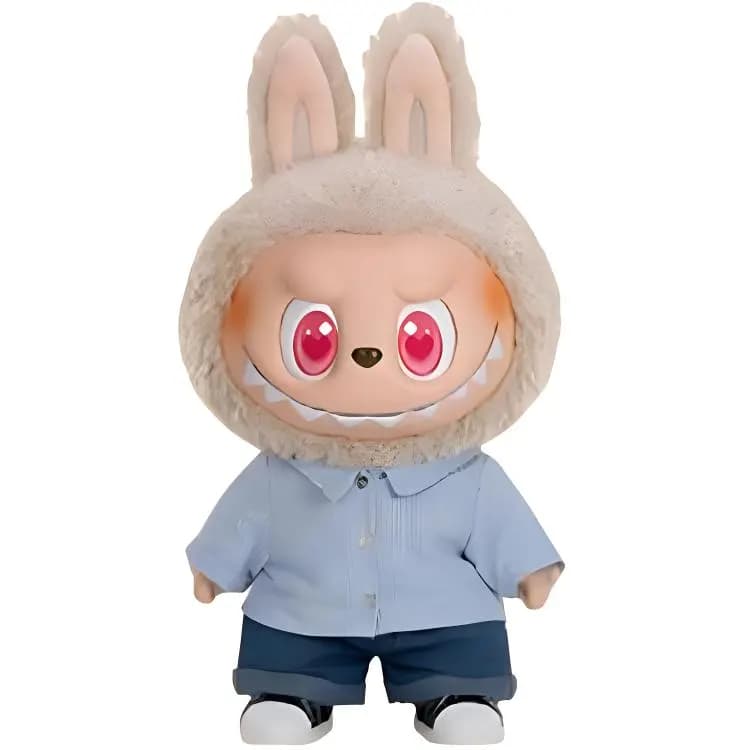 POP MART LABUBU THEMONSTERS FLIPWITH ME Rubber Plush Doll Trendy Figures 40cm