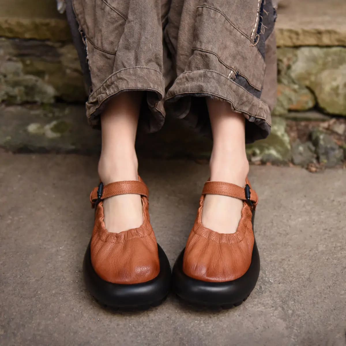 ARTMU Comfortable Fashion Mary Jane Shoes Women's 17