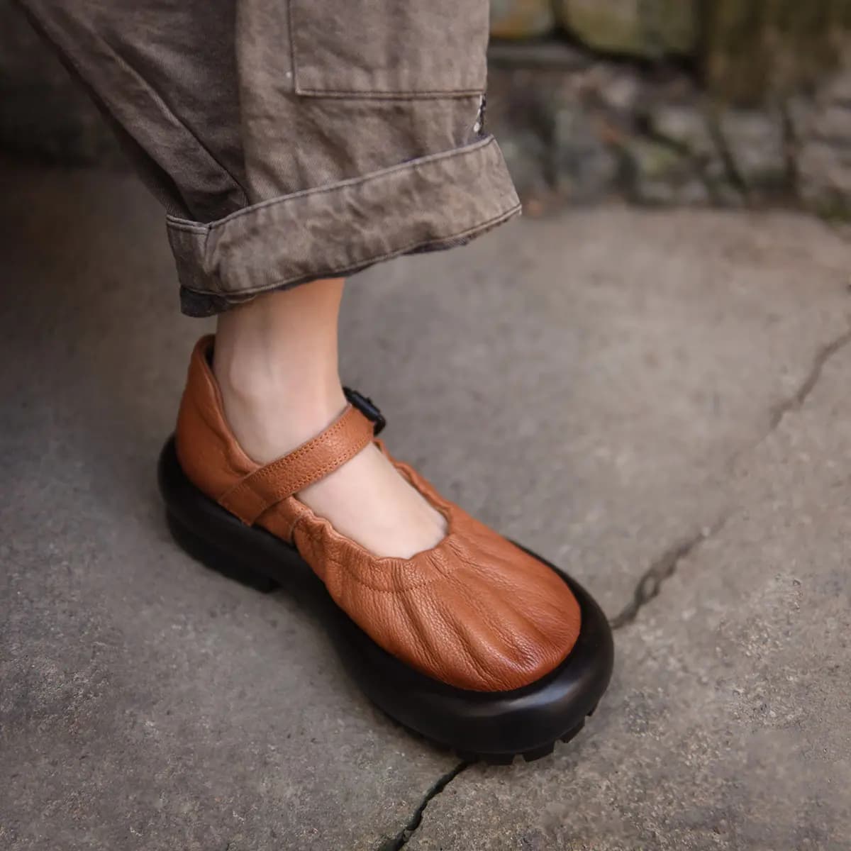 ARTMU Comfortable Fashion Mary Jane Shoes Women's 16