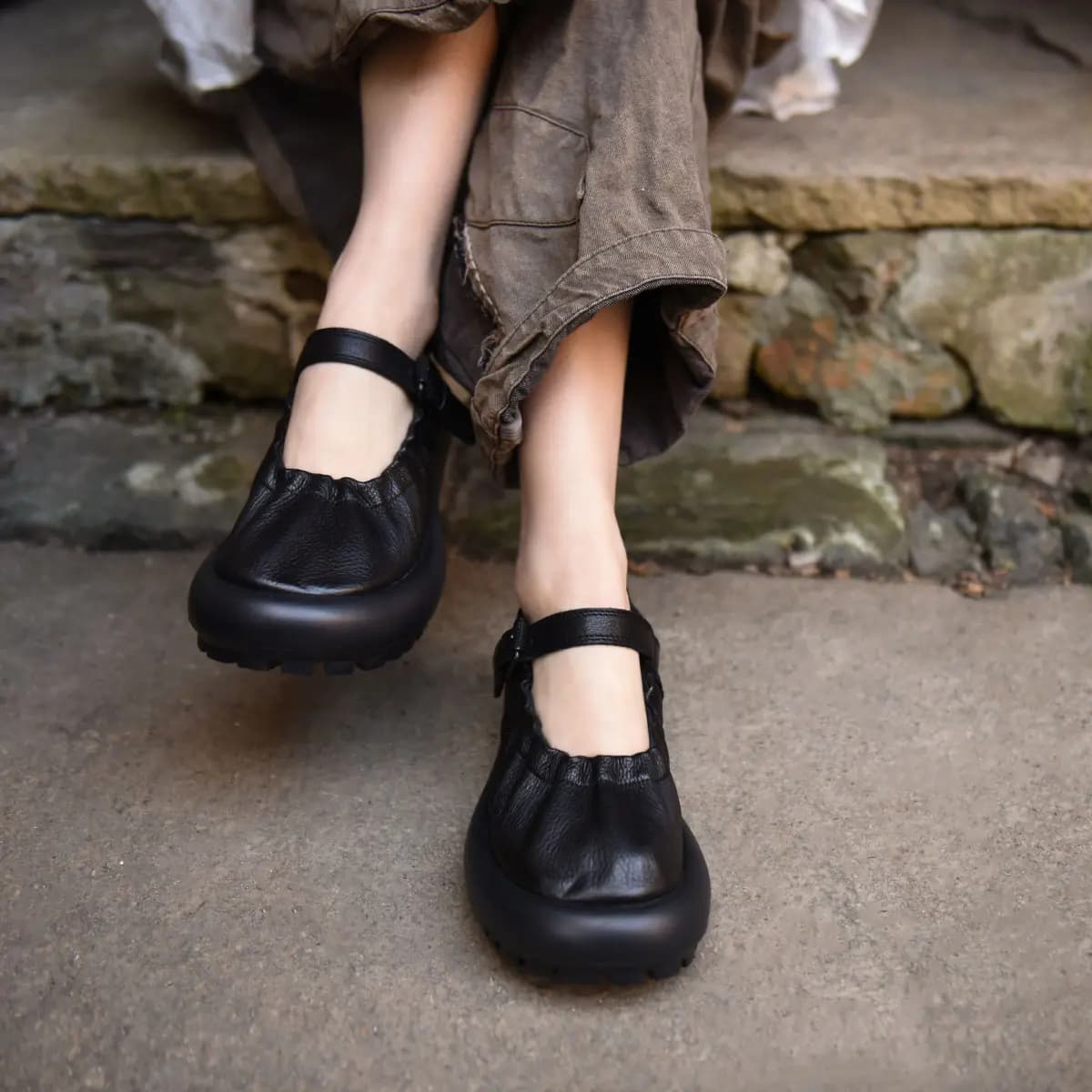 ARTMU Comfortable Fashion Mary Jane Shoes Women's 7