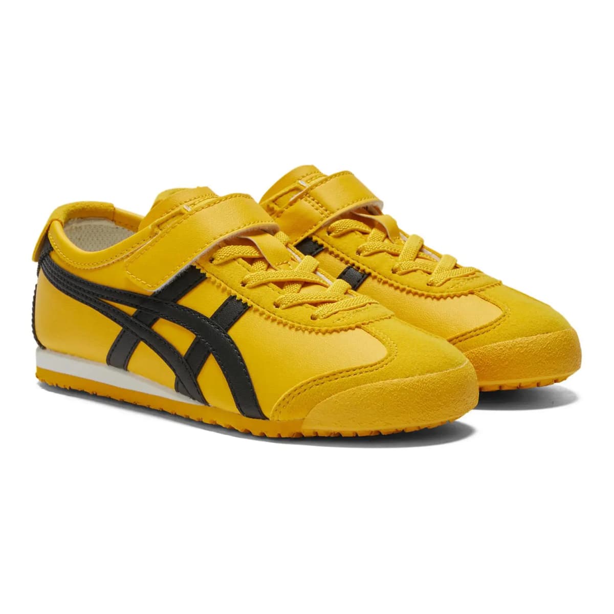 Onitsuka Tiger MEXICO 66 Uşaq İdman Ayaqqabısı Sarı/Qara 3