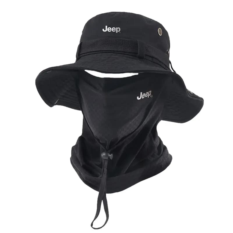 Jeep Sun Protection Full Face Mask Neck Gaiter Cotton Sun Hat Unisex Couple 6