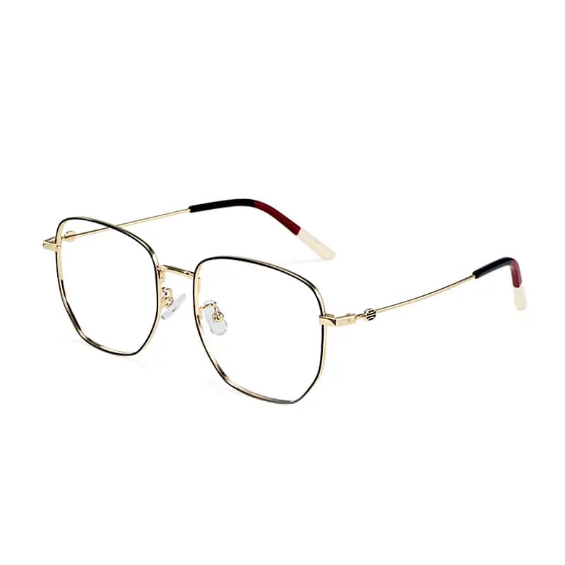 Gameking Blue Light Blocking Glasses Unisex Silver Black Silver Black Gold 3